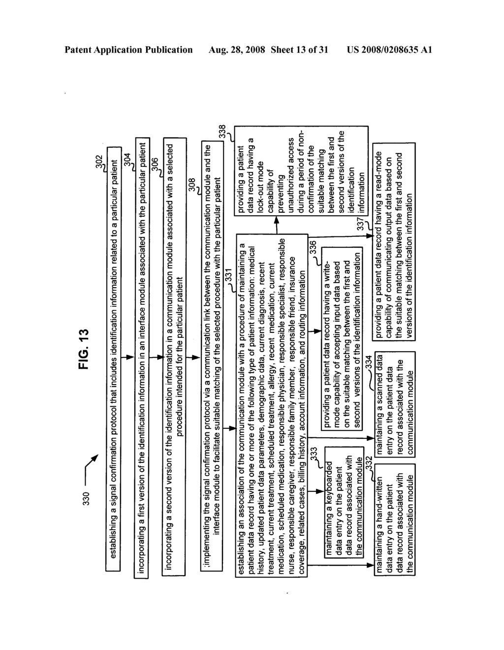 Data maintenance via patient monitoring technique - diagram, schematic, and image 14