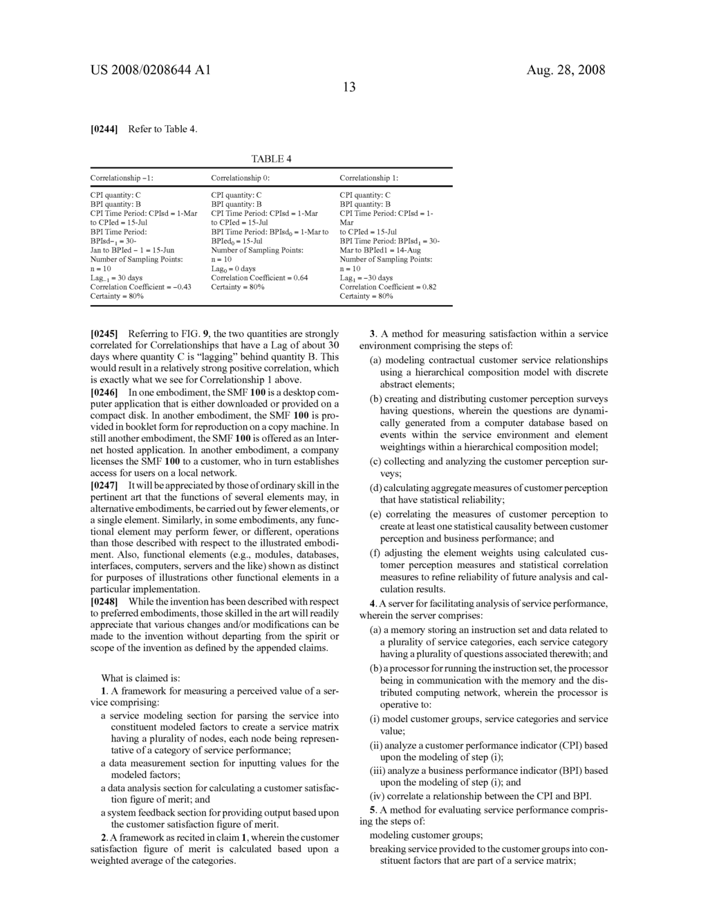 Apparatus and Method for Measuring Service Performance - diagram, schematic, and image 22