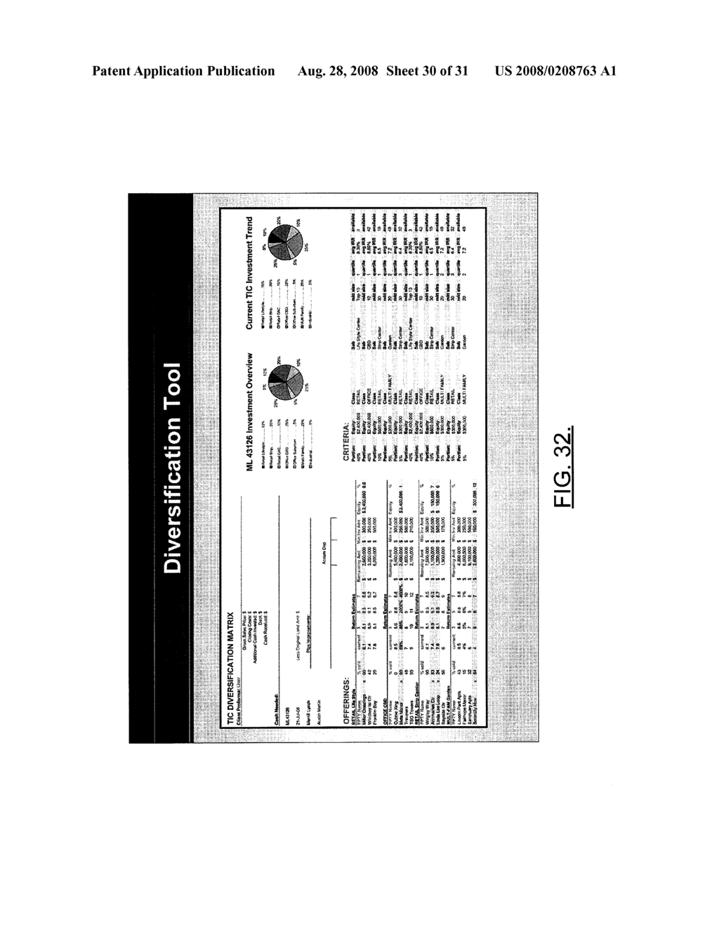 SYSTEM, METHOD AND COMPUTER PROGRAM PRODUCT FOR FACILITATING COMMERCIAL REAL ESTATE TRANSACTIONS INVOLVING PERCENTAGE OWNERSHIPS IN PROPERTIES - diagram, schematic, and image 31