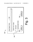 Synonym and similar word page search diagram and image