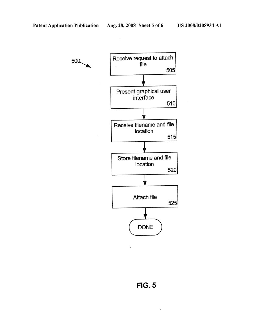 METHOD AND SYSTEM FOR UPDATING ATTACHMENT FILES - diagram, schematic, and image 06