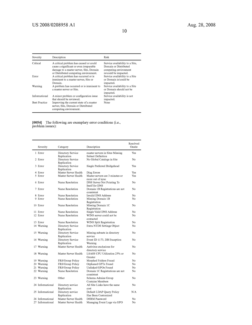 RISK ASSESSMENT PROGRAM FOR A DIRECTORY SERVICE - diagram, schematic, and image 15