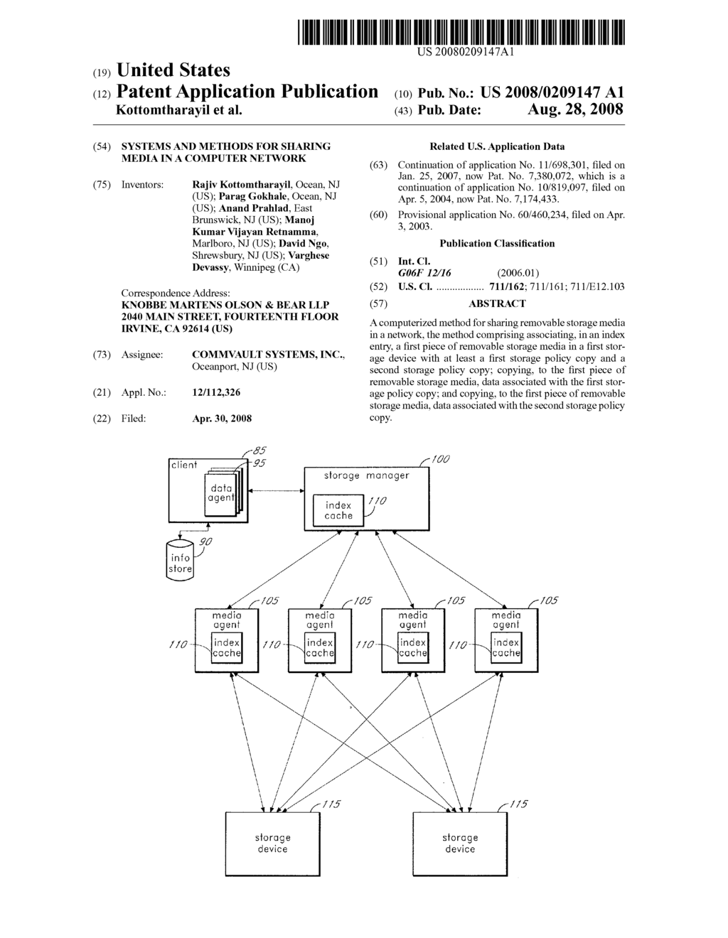 SYSTEMS AND METHODS FOR SHARING MEDIA IN A COMPUTER NETWORK - diagram, schematic, and image 01