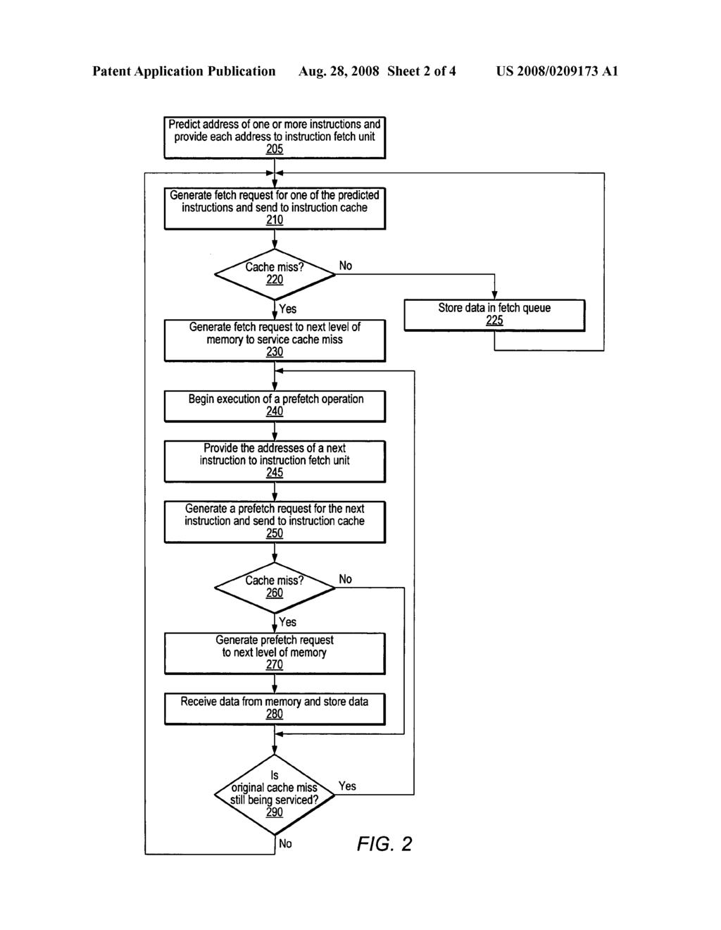 Branch predictor directed prefetch - diagram, schematic, and image 03