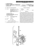 Vertically Adjustable Hinge diagram and image