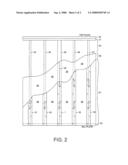 In-situ shear wall nailing template diagram and image