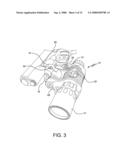 Pivotable accessory mount diagram and image