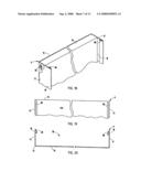 Demountable wall system and method diagram and image