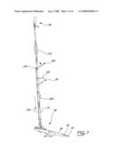 DEVICE FOR HOLDING AND POSITIONING CONSTRUCTION MATERIALS diagram and image