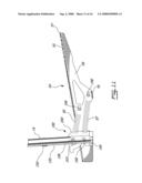 DEVICE FOR HOLDING AND POSITIONING CONSTRUCTION MATERIALS diagram and image