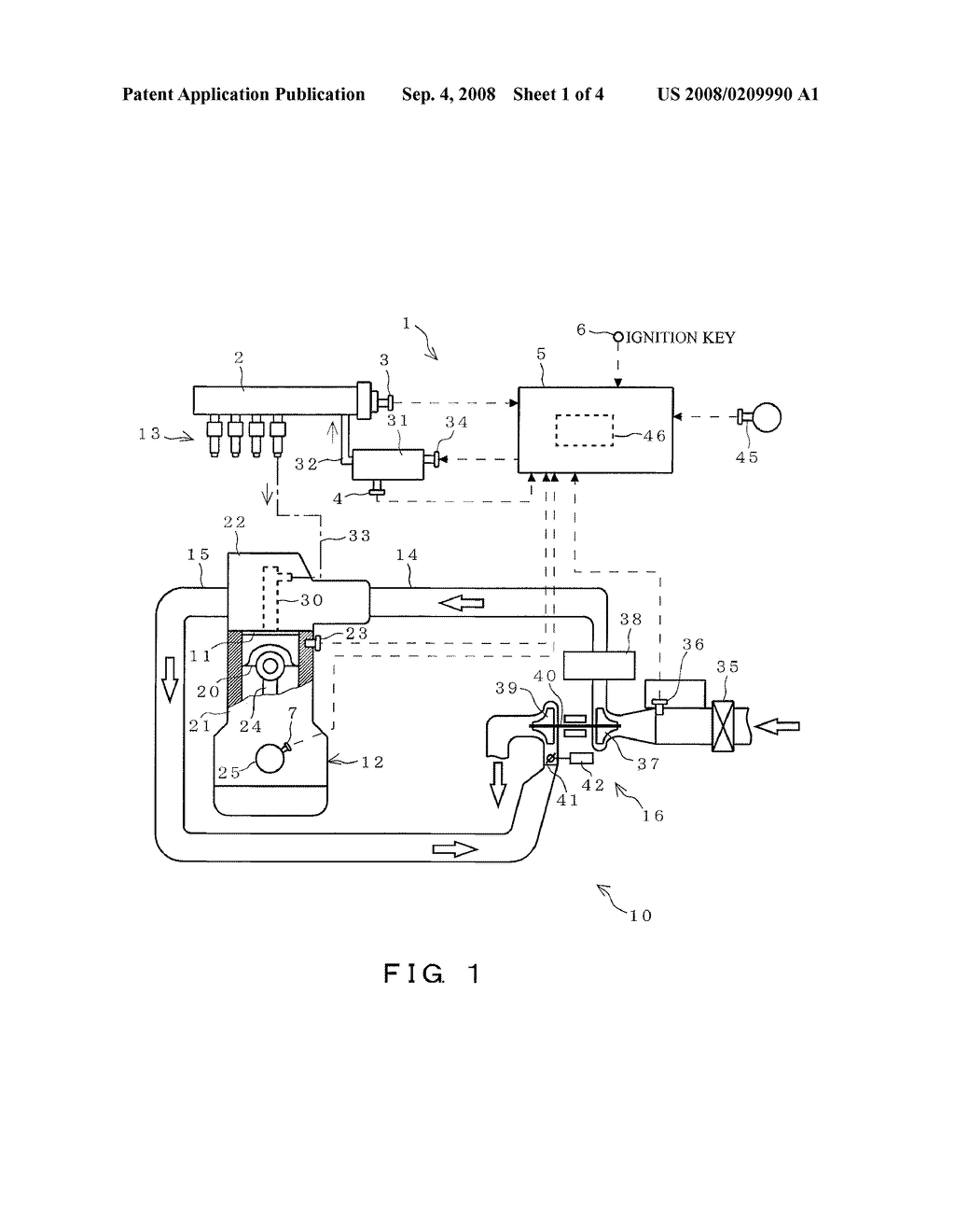 FUEL PRESSURE SENSOR DIAGNOSING DEVICE AND METHOD - diagram, schematic, and image 02