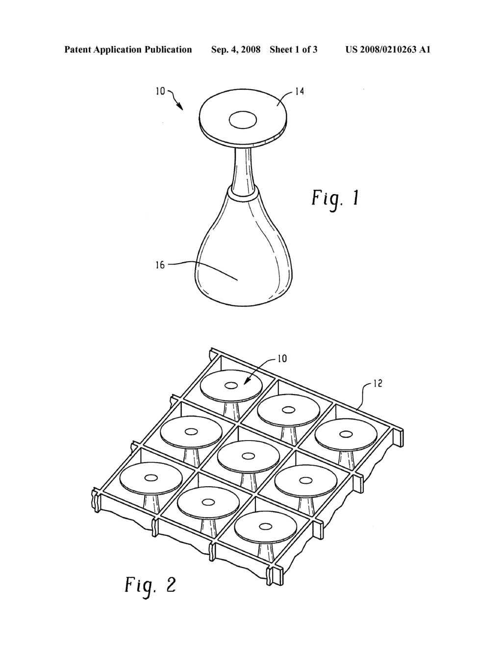 METHOD AND APPARATUS FOR WASHING AND RINSING GLASSWARE - diagram, schematic, and image 02
