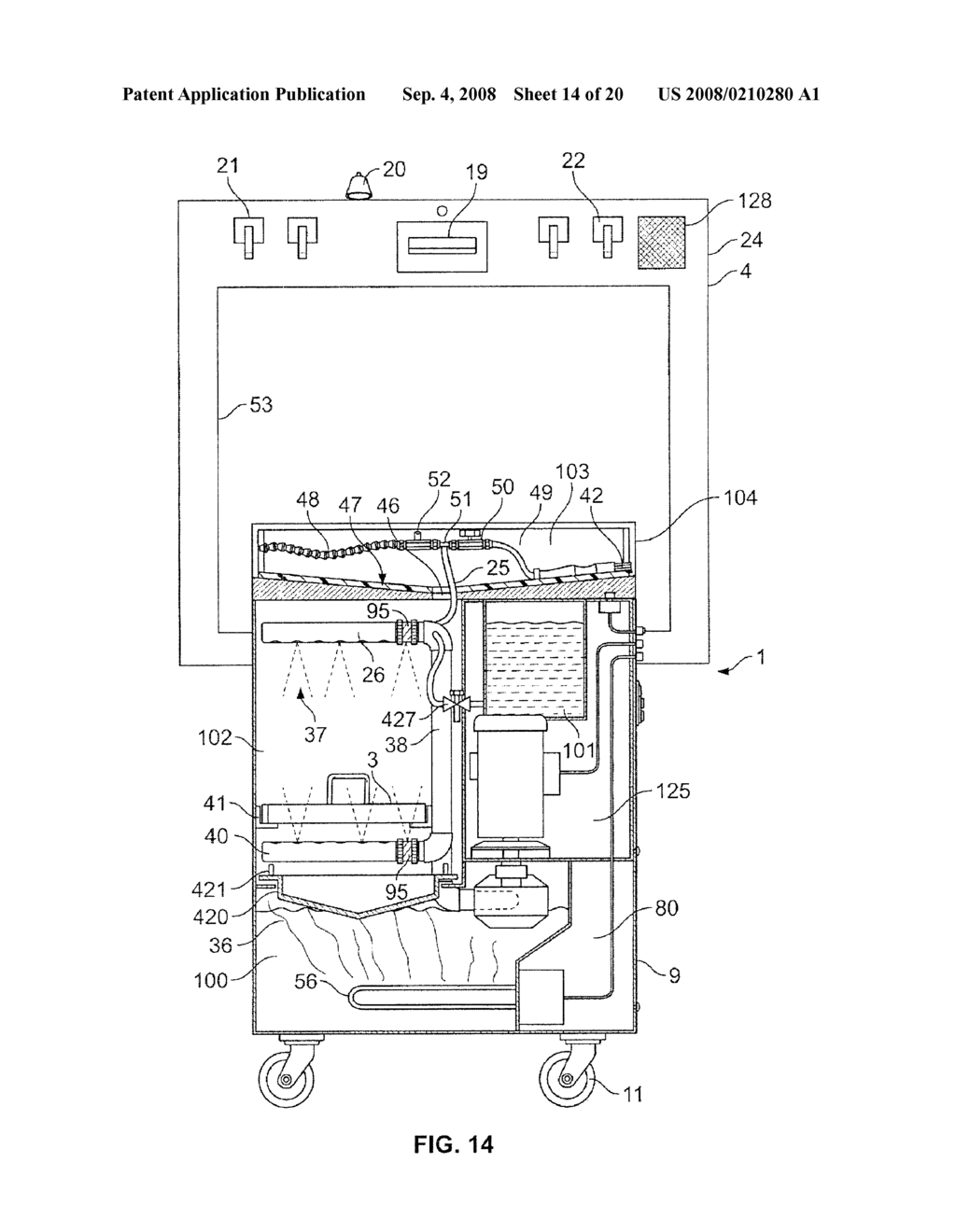 Multipurpose Aqueous Parts Washer - diagram, schematic, and image 15