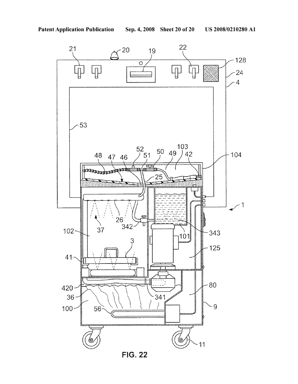 Multipurpose Aqueous Parts Washer - diagram, schematic, and image 21