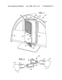 TENT WITH HINGED DOOR OR WINDOW diagram and image