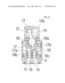 Cartridge of Water Supply Valve diagram and image