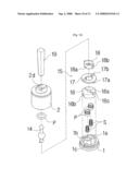 Cartridge of Water Supply Valve diagram and image