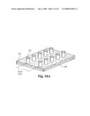 Fabrication of high surface to volume ratio structures and their integration in microheat exchangers for liquid cooling systems diagram and image