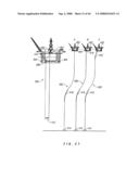 Subsea Well Communications Apparatus and Method Using Variable Tension Large Offset Risers diagram and image