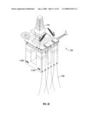 Subsea Well Communications Apparatus and Method Using Variable Tension Large Offset Risers diagram and image