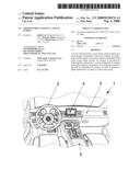 Motor vehicle having a touch screen diagram and image