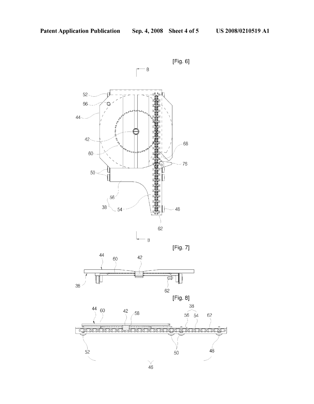 Angle Changing Device For Automatic Conveyor System - diagram, schematic, and image 05