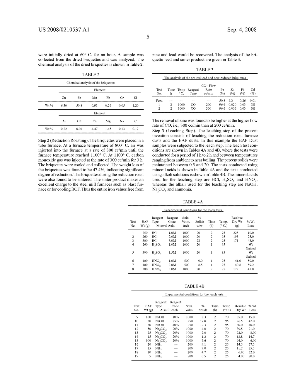 PROCESS FOR SEPARATING IRON FROM OTHER METALS IN IRON CONTAINING FEED STOCKS - diagram, schematic, and image 09