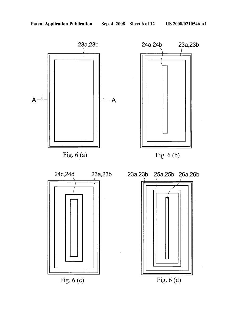 Sputtering apparatus, method for producing a transparent electroconductive film - diagram, schematic, and image 07