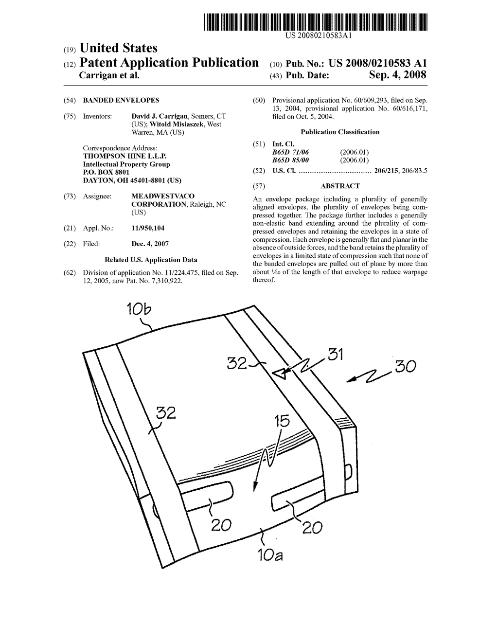 BANDED ENVELOPES - diagram, schematic, and image 01