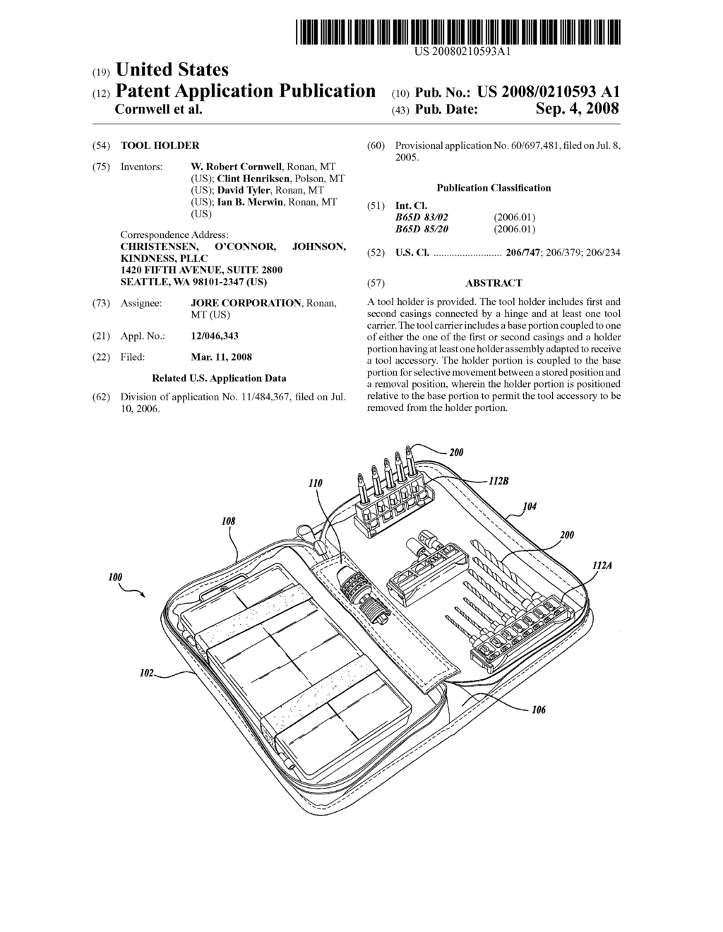 TOOL HOLDER - diagram, schematic, and image 01