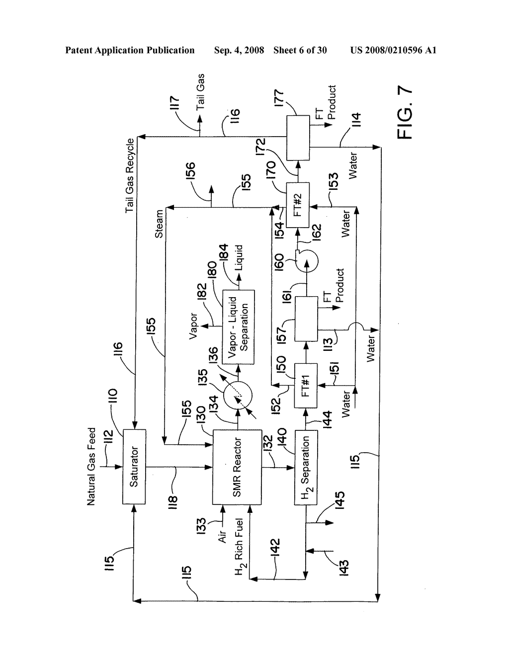 PROCESS AND APPARATUS FOR CONVERTING NATURAL GAS TO HIGHER MOLECULAR WEIGHT HYDROCARBONS USING MICROCHANNEL PROCESS TECHNOLOGY - diagram, schematic, and image 07