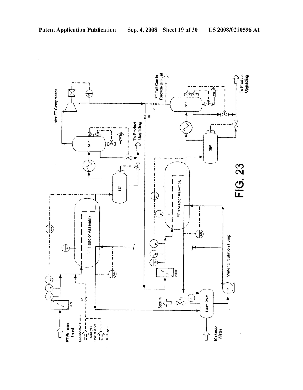 PROCESS AND APPARATUS FOR CONVERTING NATURAL GAS TO HIGHER MOLECULAR WEIGHT HYDROCARBONS USING MICROCHANNEL PROCESS TECHNOLOGY - diagram, schematic, and image 20