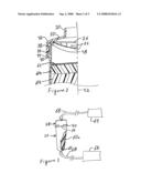 Flash chromatography cartridge diagram and image