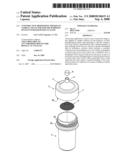 Constructive disposition applied to sample collector for the purposes of feces parasitological exam diagram and image