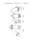 Constructive disposition applied to sample collector for the purposes of feces parasitological exam diagram and image