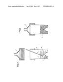 Constructive disposition applied to sample collector for the purposes of feces parasitological exam diagram and image