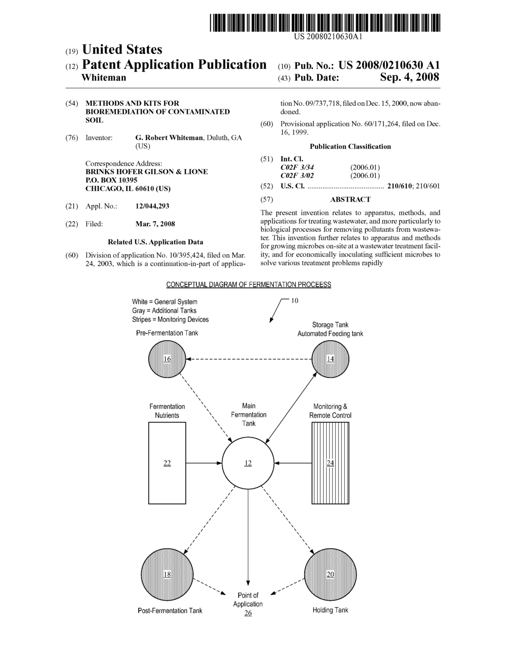 METHODS AND KITS FOR BIOREMEDIATION OF CONTAMINATED SOIL - diagram, schematic, and image 01