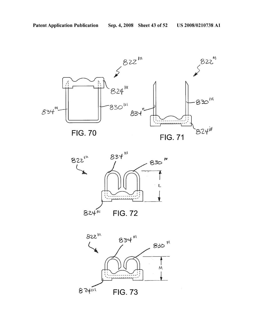 STAPLE CARTRIDGES FOR FORMING STAPLES HAVING DIFFERING FORMED STAPLE HEIGHTS - diagram, schematic, and image 44