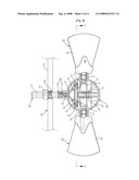 Air Conditioning Diffuser Having Function of Automatically Changing Air Supply Direction diagram and image