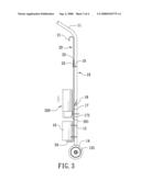 Auxiliary line-drawing apparatus for a paint-spraying can diagram and image