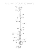 Auxiliary line-drawing apparatus for a paint-spraying can diagram and image