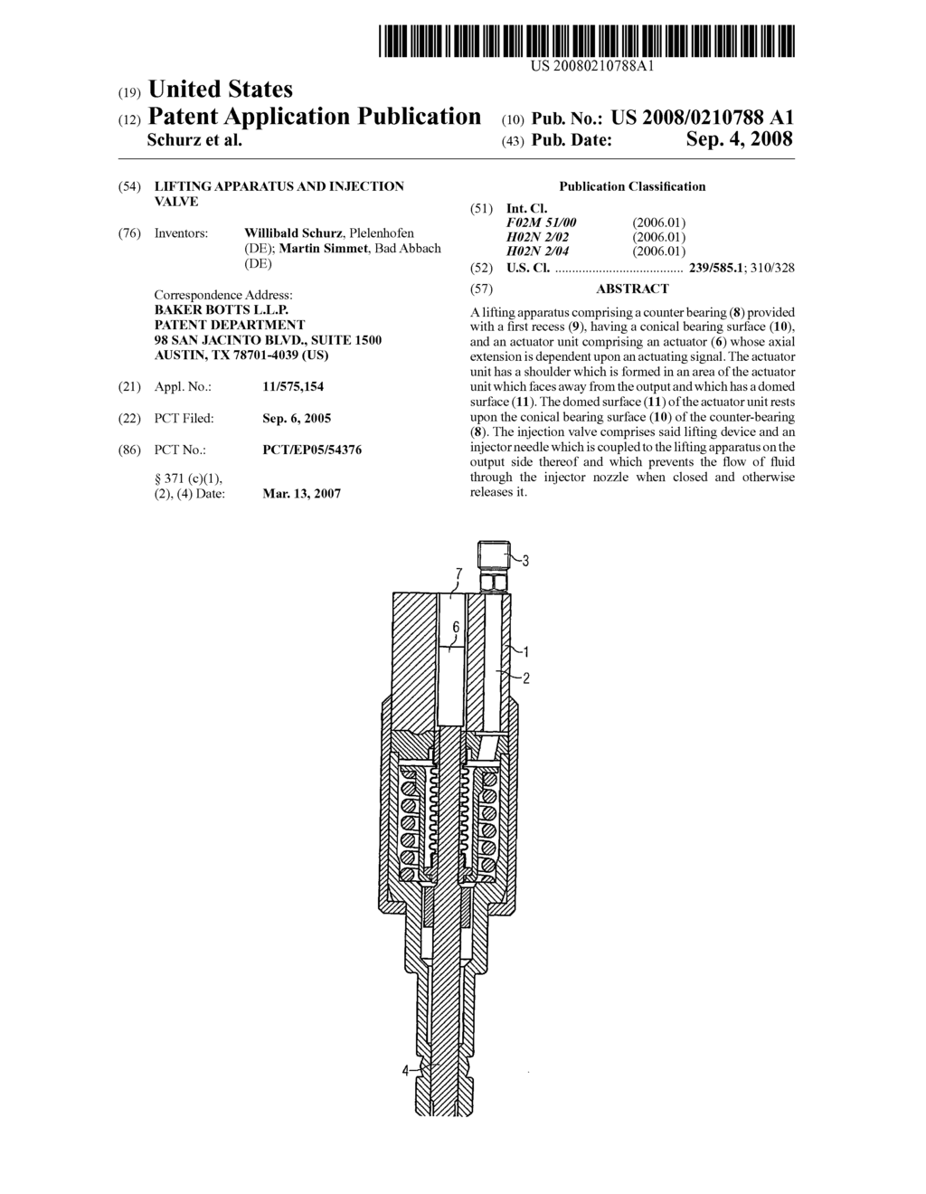 Lifting Apparatus and Injection Valve - diagram, schematic, and image 01