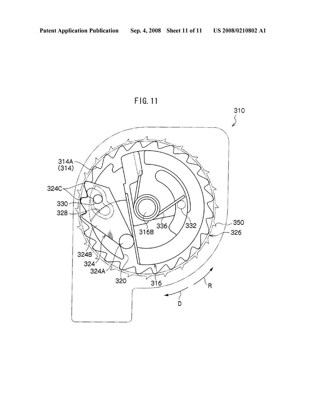 WEBBING RETRACTOR - diagram, schematic, and image 12