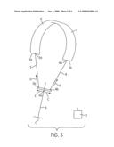 KITE, METHOD OF GENERATING POWER USING SUCH A KITE, METHOD OF PROVIDING DRIVING FORCE TO A VEHICLE USING SUCH A KITE, VEHICLE PROVIDED WITH SUCH A KITE, AND POWER GENERATION ASSEMBLY COMPRISING SUCH A KITE diagram and image