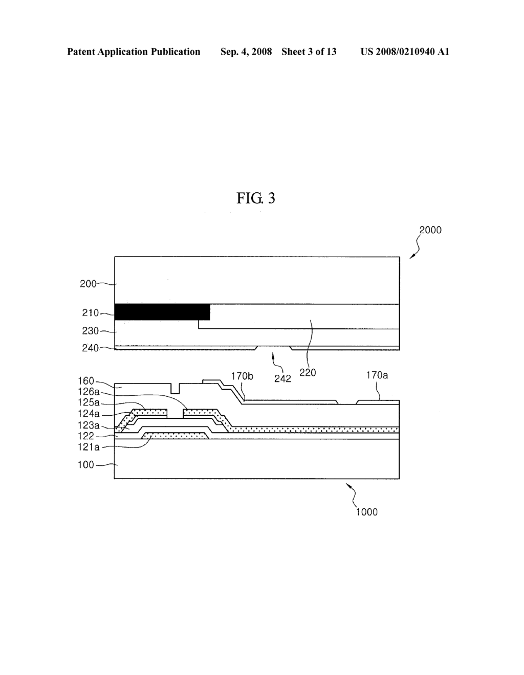 THIN FILM TRANSISTOR SUBSTRATE AND DISPLAY DEVICE THEREFOR - diagram, schematic, and image 04