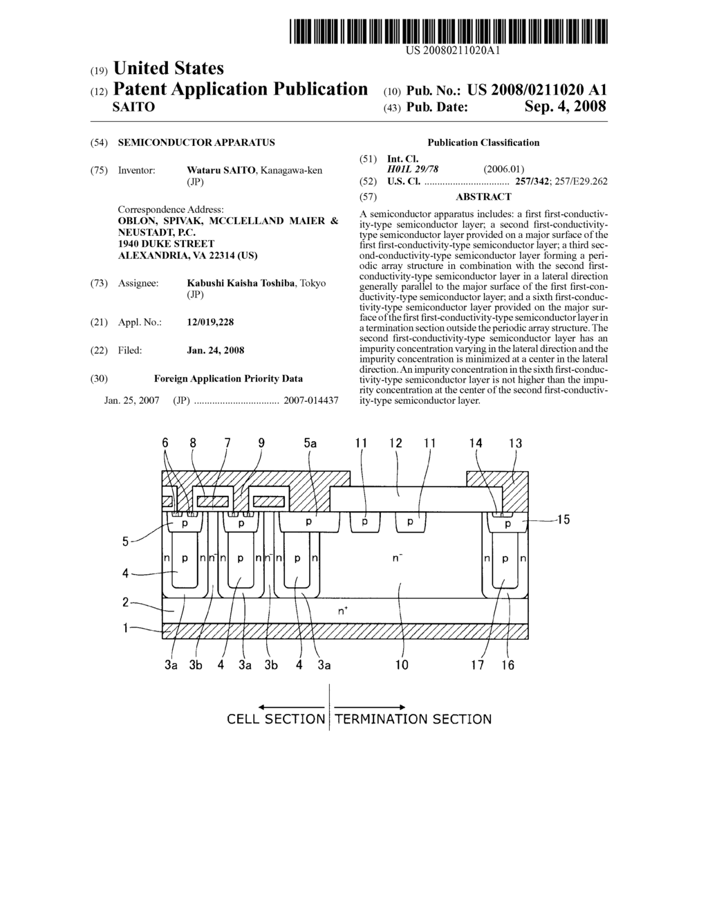 SEMICONDUCTOR APPARATUS - diagram, schematic, and image 01