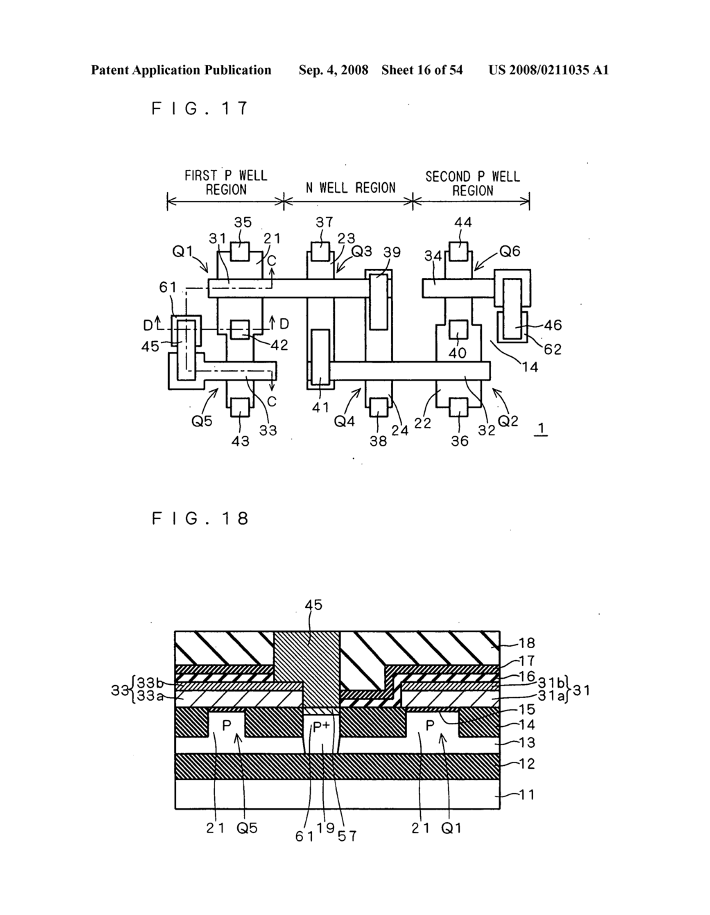 Semiconductor memory device and method of manufacturing the same - diagram, schematic, and image 17