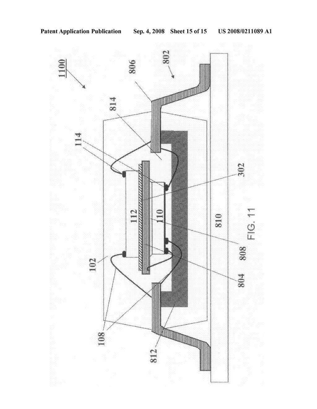 Interposer for die stacking in semiconductor packages and the method of making the same - diagram, schematic, and image 16