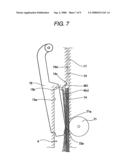 Medium delivery device, medium processing apparatus and check delivery device diagram and image