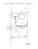 SECURITY IMPROVEMENT TO SOLENOID-RELEASABLE MORTISE LOCKSET HAVING THUMB-LEVER ACTUATORS diagram and image